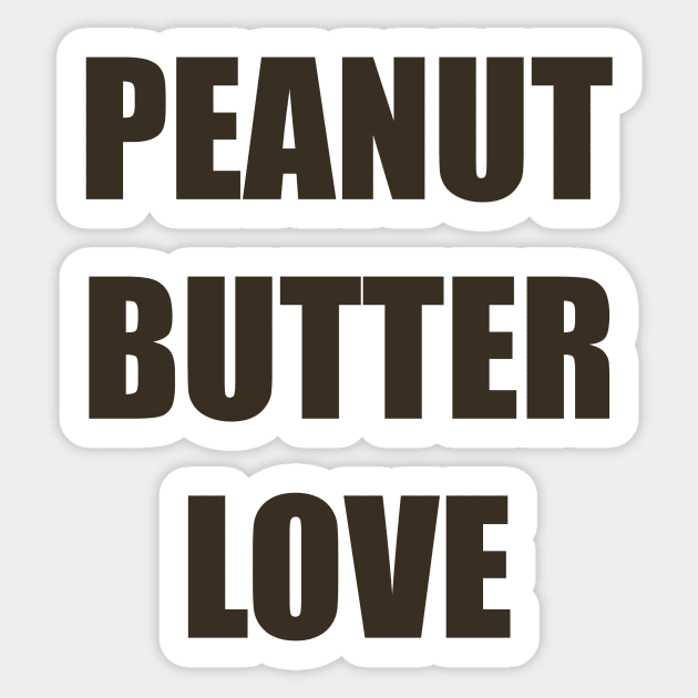 Peanut Butter Love iCarly Penny Tee Sticker by voidstickers